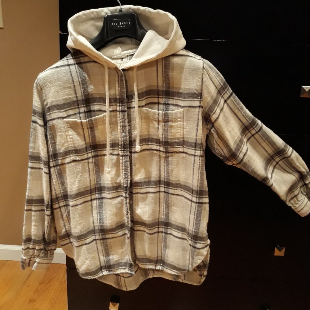 AE Oversized Hoodie Flannel - Picture 5 of 5